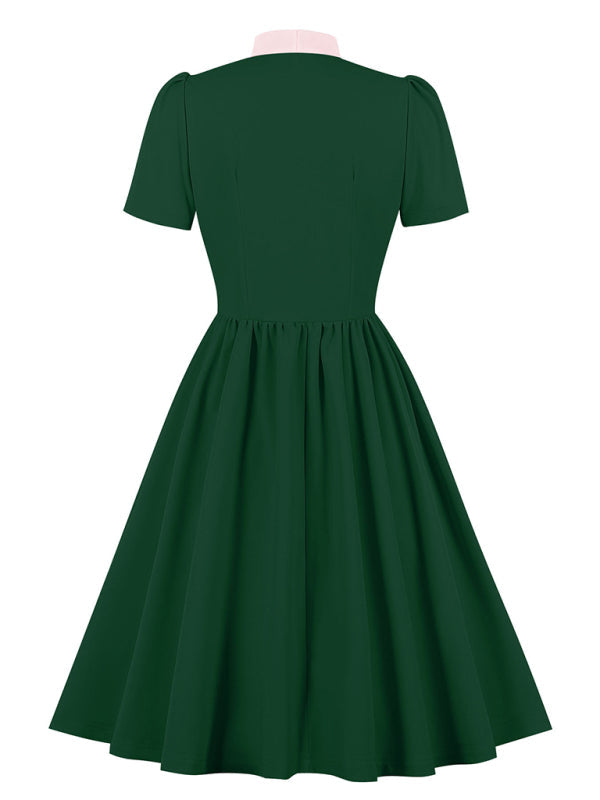 Levoire | Robe en chiffon unie avec ceinture pour femmes