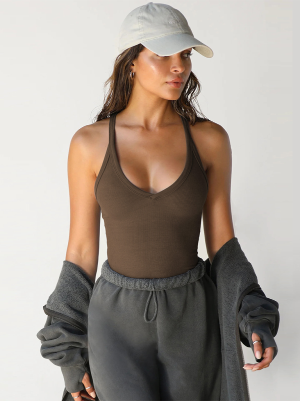 Levoire | Nouveau gilet tricoté pour femmes ajuste sexy élancé type intérieur