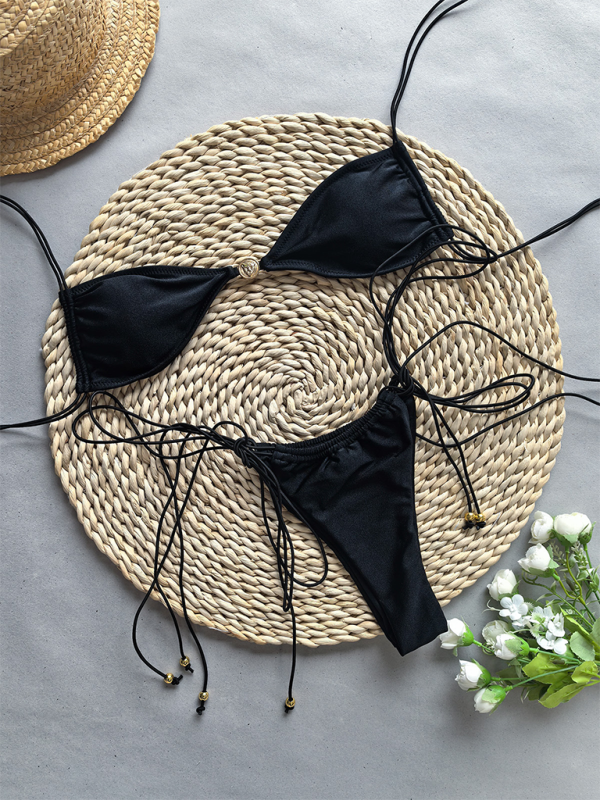 Levoire | Vêtements pour femmes Sexy Maillot de bain deux pièces avec lacets