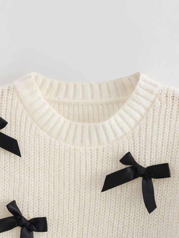 Levoire | Haut noir avec nœud