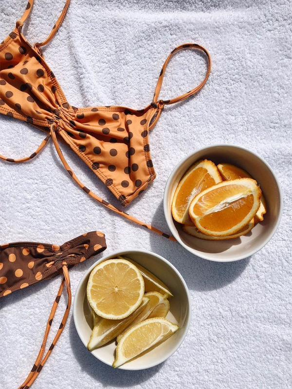 Levoire | Femme Vacances Sexy Sans Bretelles Imprimé Bikini