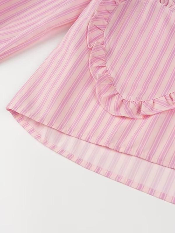 Levoire | T-shirt/pantalon à rayures nouvellement imprimée pour femmes