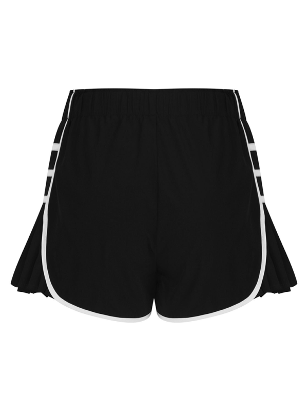 Levoire | Femmes nouveau style sport rapidement séchage shorts plissés