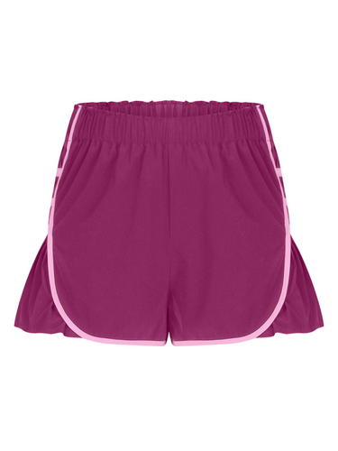 Levoire | Femmes nouveau style sport rapidement séchage shorts plissés