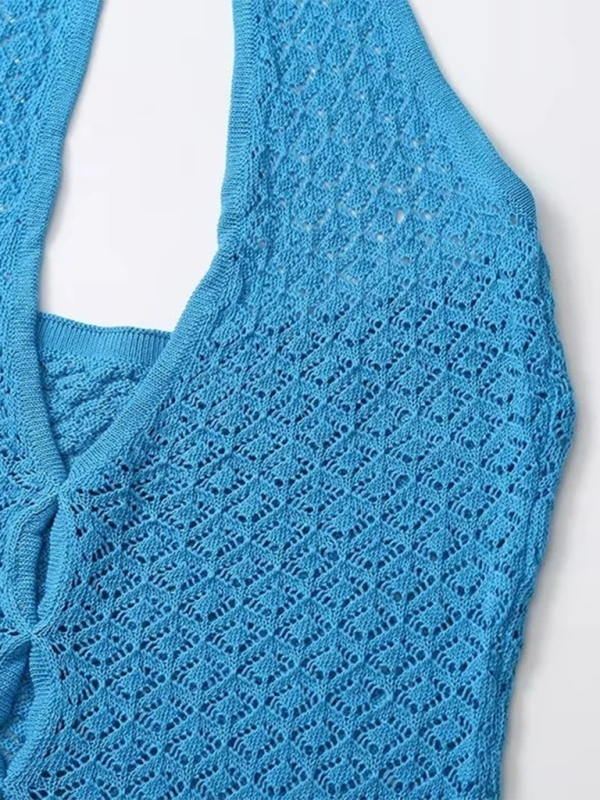 Levoire | Femme Collier Encolure V Décolleté Tricot Tunique