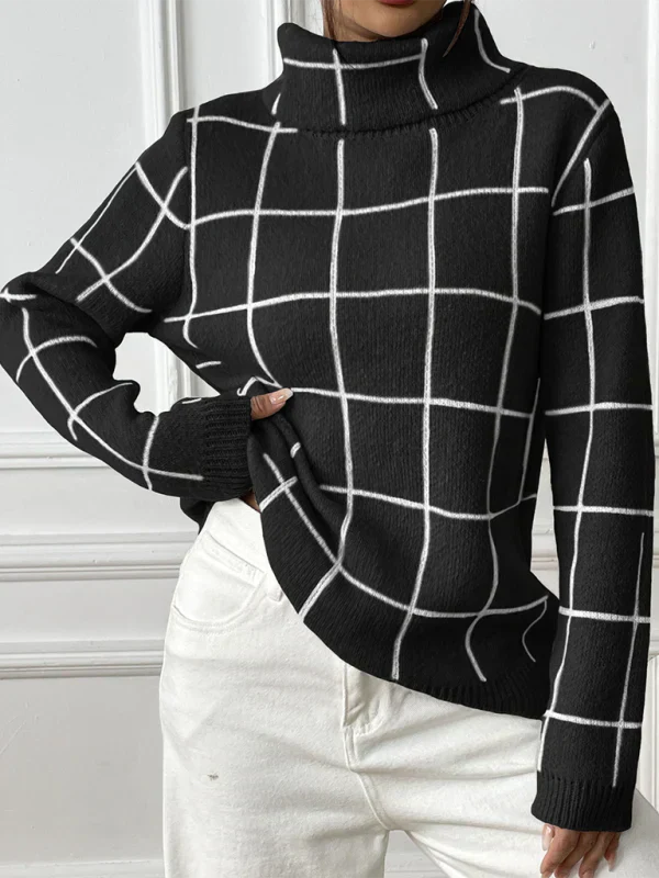 Levoire | Moderne Et Confortable Pull Idéal Pour Un Usage Quotidien Noir