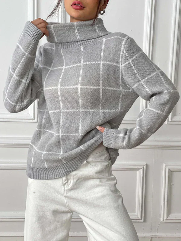 Levoire | Moderne Et Confortable Pull Idéal Pour Un Usage Quotidien Gris