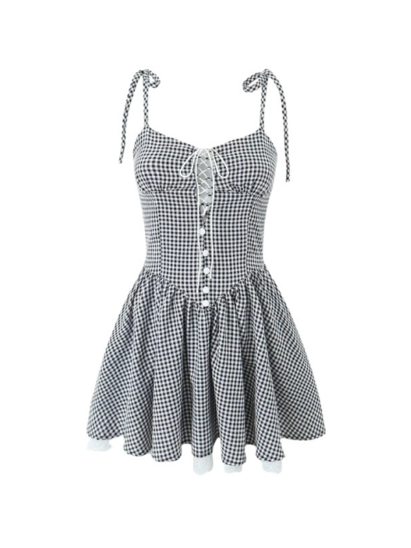 Levoire | Pitsiyksityiskohdat Robe à Bretelles Must