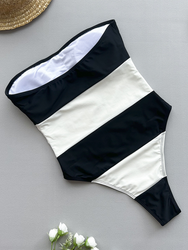 Levoire | Sexy rayé combinaison maillot de bain