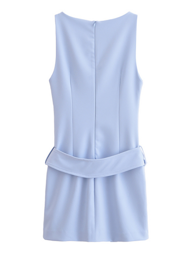 Levoire | Robe froncée avec ceinture