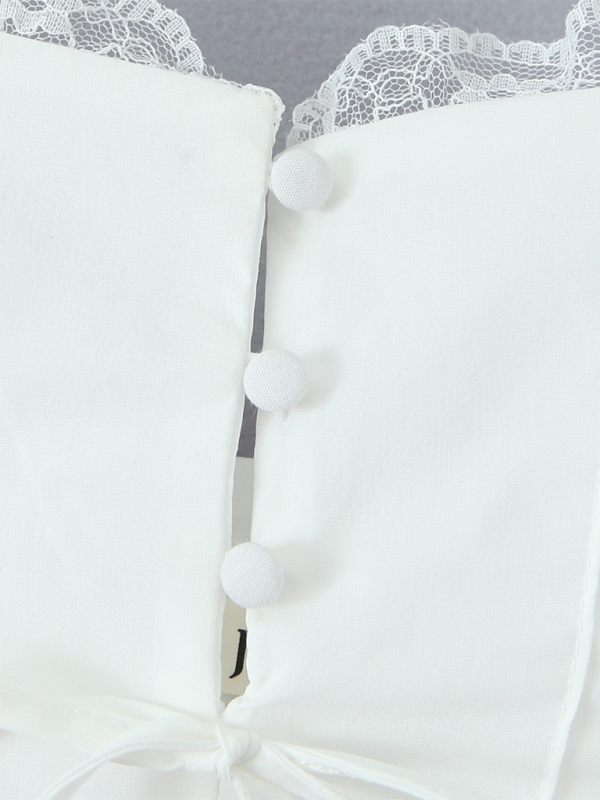 Levoire | Fleur de dentelle Robe à bretelles en V