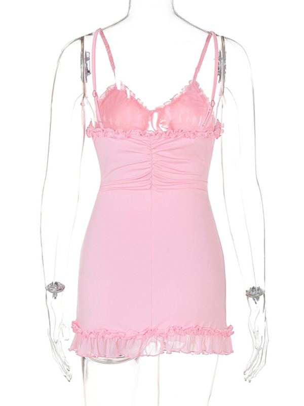 Levoire | nouvelle style volant élégant capuche spike robe