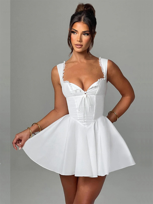 Levoire | Nouvelle robe à bretelles sans maintien Blanc