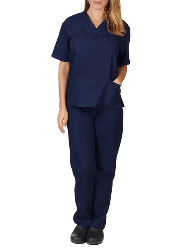 Levoire | Chiffon de bain fine blouse chirurgicale pour infirmières femmes vêtements de travail élastique à séchage rapide combinaison Champlain Couleur