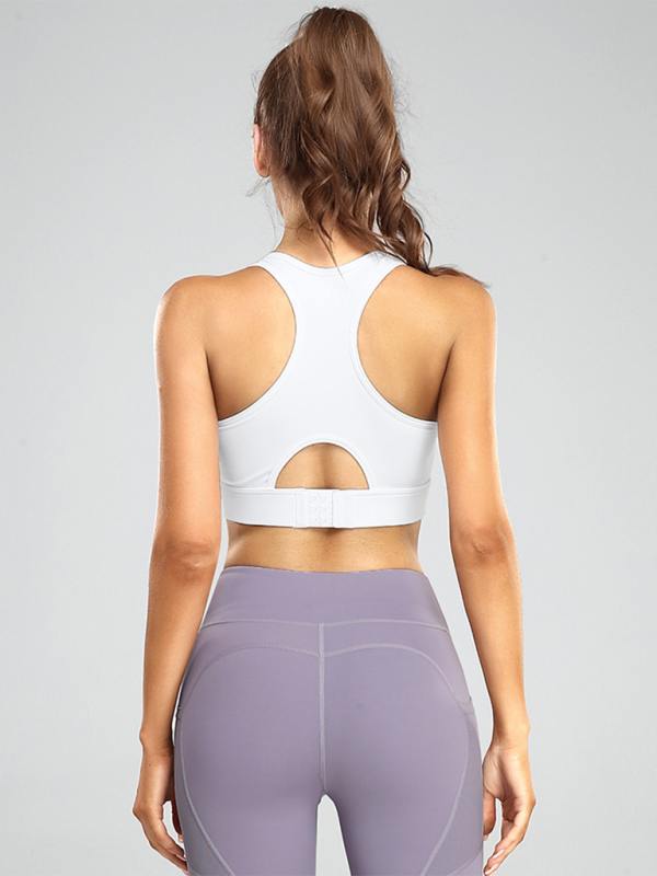Levoire | Gilet de course en fitness résistant aux chocs avec soutien-gorge de sport push-up