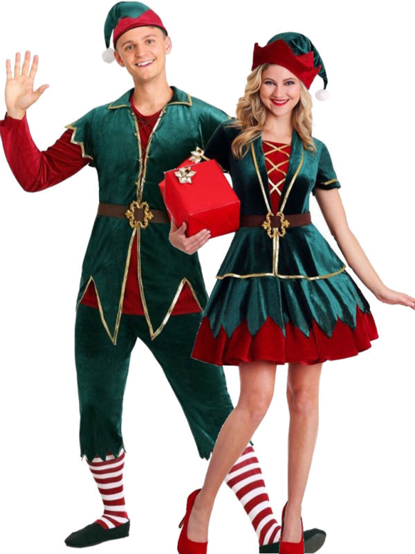Levoire | Robe de Noël COS pour femmes Robes de Noël Clown Muster1