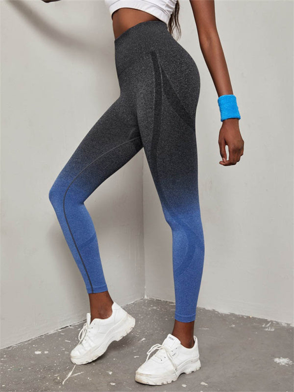 Levoire | Femme seamless taille haute dégradé seamless sport yoga pantalons