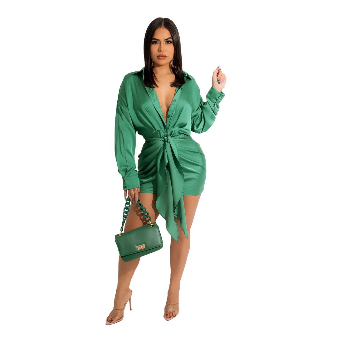 Levoire | Robe Verte Une Robe Classique Et Élégante