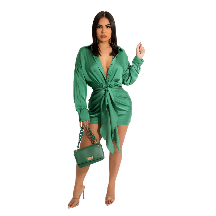 Levoire | Robe Verte Une Robe Classique Et Élégante