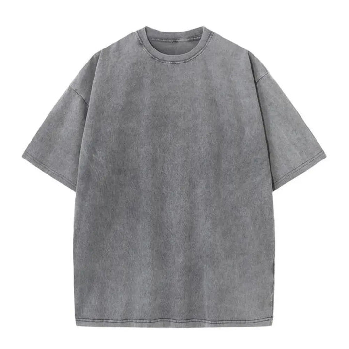 Levoire | T-Shirt En Coton Unisexe Style Confort Et Mode Pour L'Été Gris