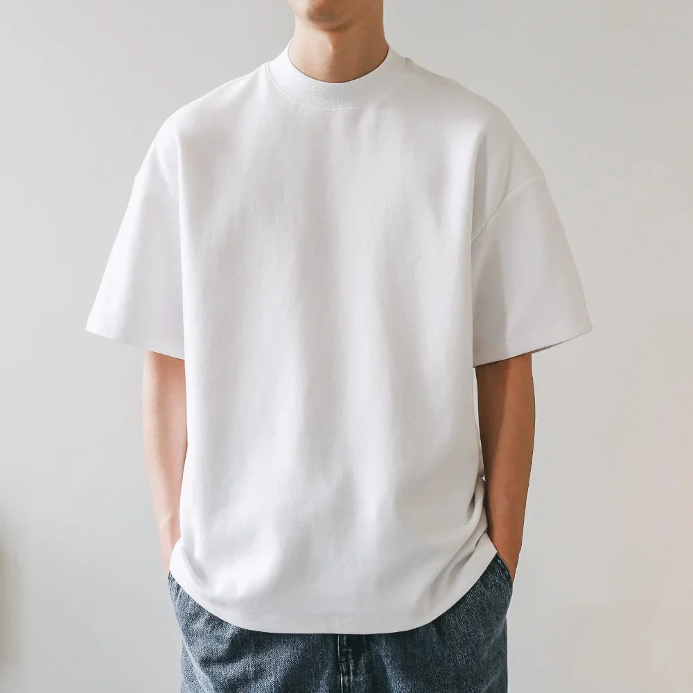 Levoire | T-Shirts Pour Hommes Infroissables Et Élégants Pour L'Été Blanc