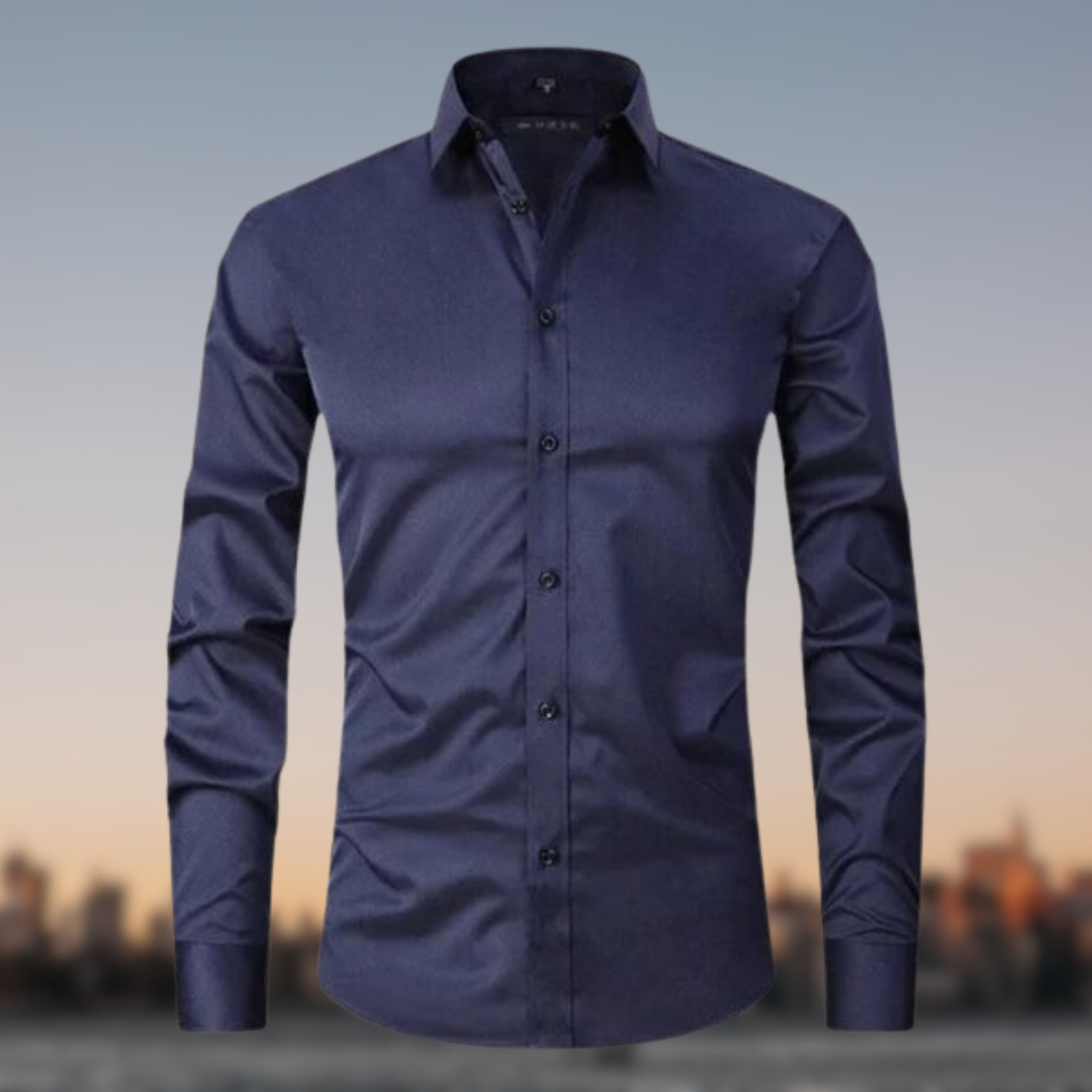 Levoire | Chemise stretch officielle Merinisinsininen