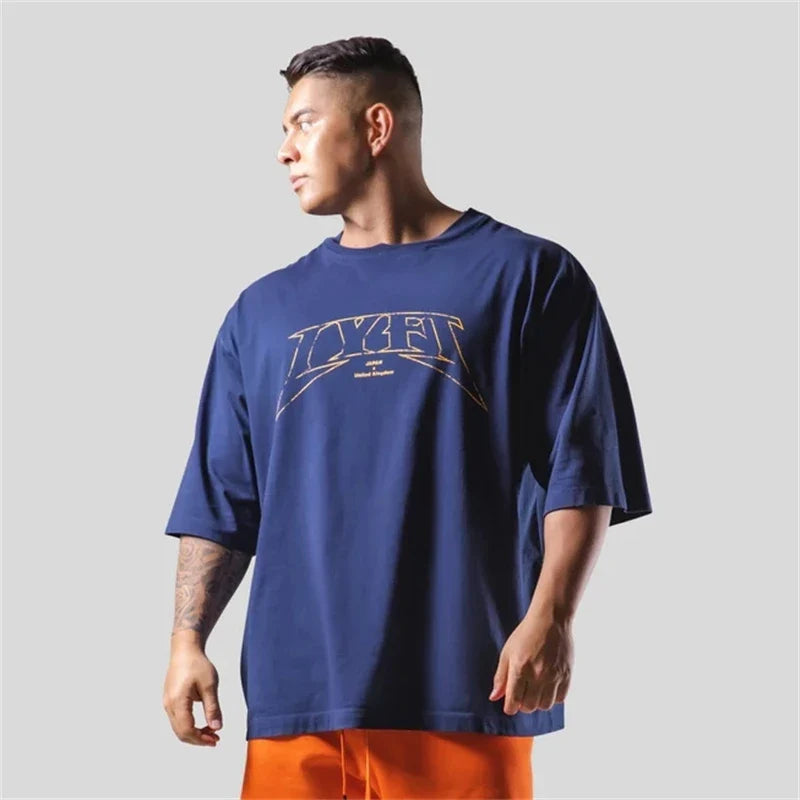 Levoire | Ylihäive T-Shirt Pour Hommes Confort Et Design Intemporel Marine