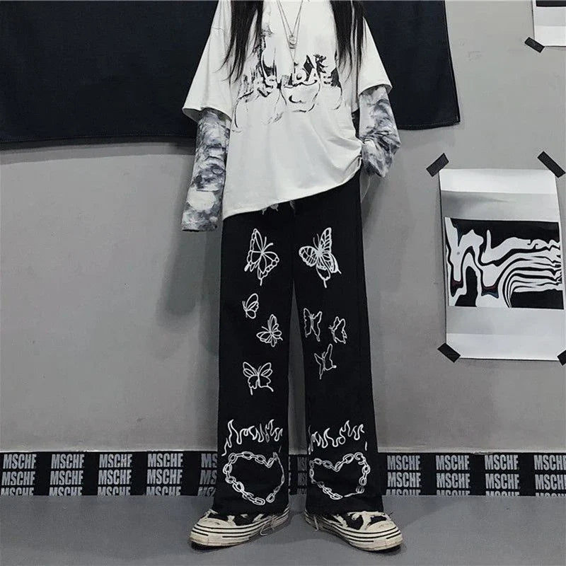 Levoire | Pantalons De Style Urbain Pour Hommes Parfait Mélange De Style Et De Confort Harajuku Noir