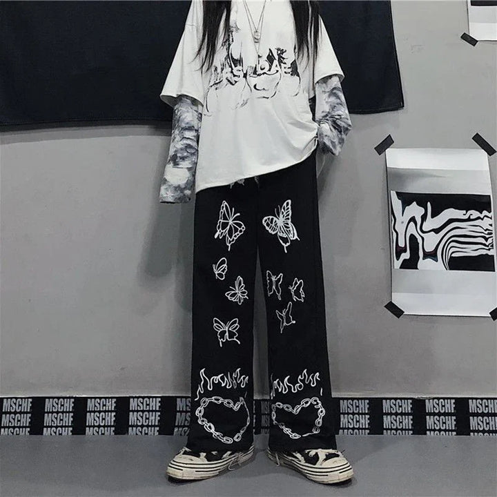 Levoire | Pantalons De Style Urbain Pour Hommes Parfait Mélange De Style Et De Confort Harajuku Noir