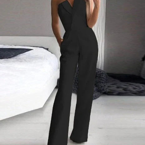 Levoire | Combi-Short Sans Manches Rouge Noir