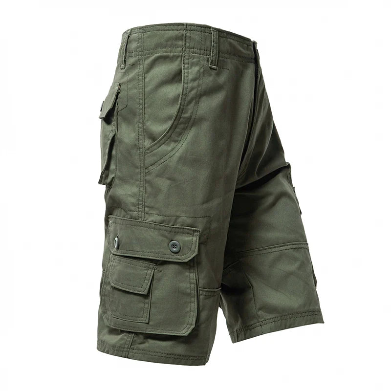 Levoire | Pantalons Cargo D'Été Pour Hommes Style Et Espace Pour Les Aventures Herbe verte