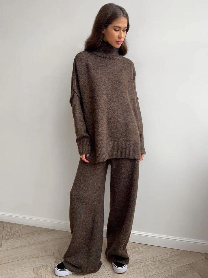 Levoire | Ensemble Élégant Et Confortable Braun
