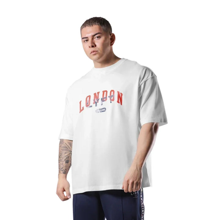 Levoire | Lontoo T-Shirt De Sport Respirant Et Élégant Pour Hommes Actifs Blanc