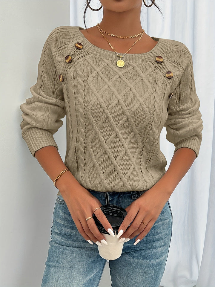 Levoire | Pull Pour Femmes Vert olive