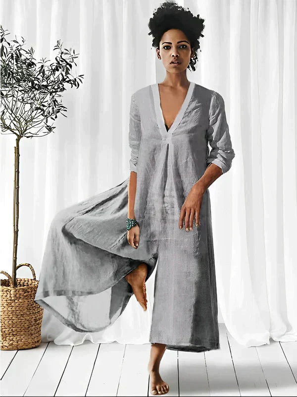 Levoire | Combinaison Décontractée Unique Avec Style Gris