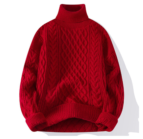 Levoire | Pull-Over Vintage Réversible Avec Col Montant Rot