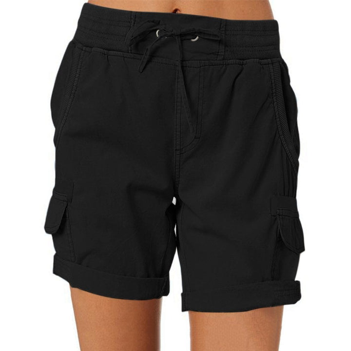 Levoire | Coton Pantalon Court Noir