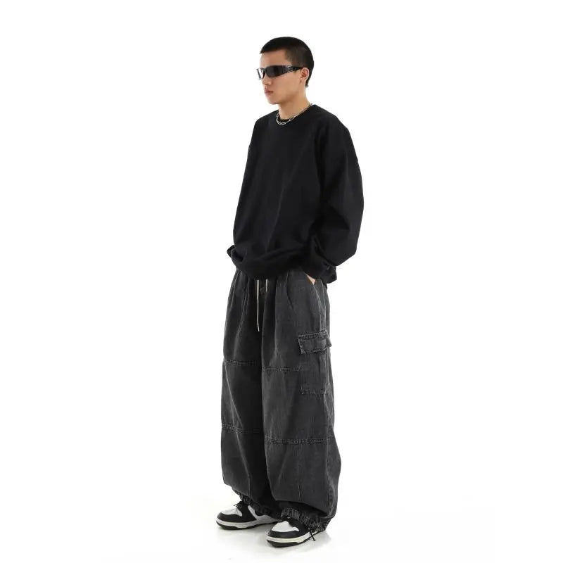 Levoire | Pantalons Cargo Baggy Homme Stylés Et Confortables Denim Urbain