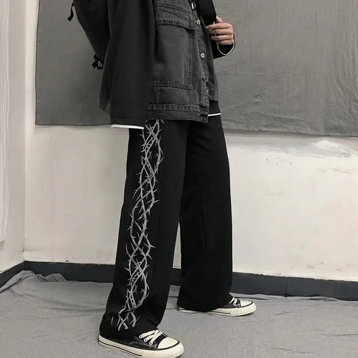 Levoire | Pantalons De Style Urbain Pour Hommes Parfait Mélange De Style Et De Confort Noir