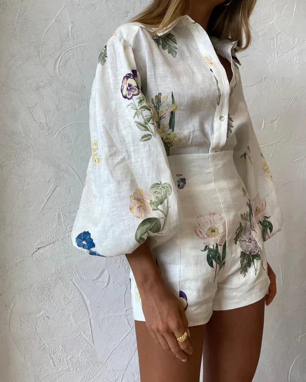 Levoire | Ensemble Rétro À Imprimé Floral