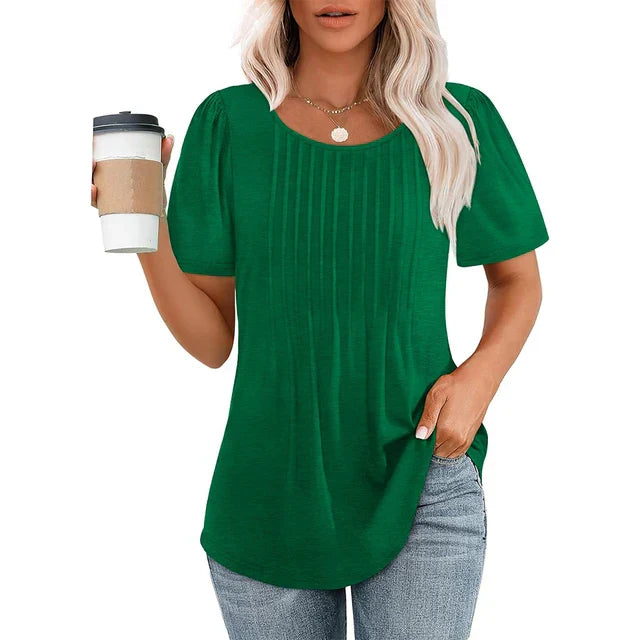 Levoire | Élégance Estivale T-Shirt Vert