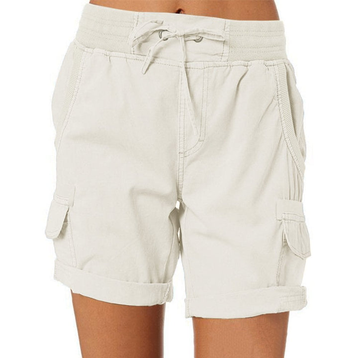 Levoire | Coton Pantalon Court Blanc