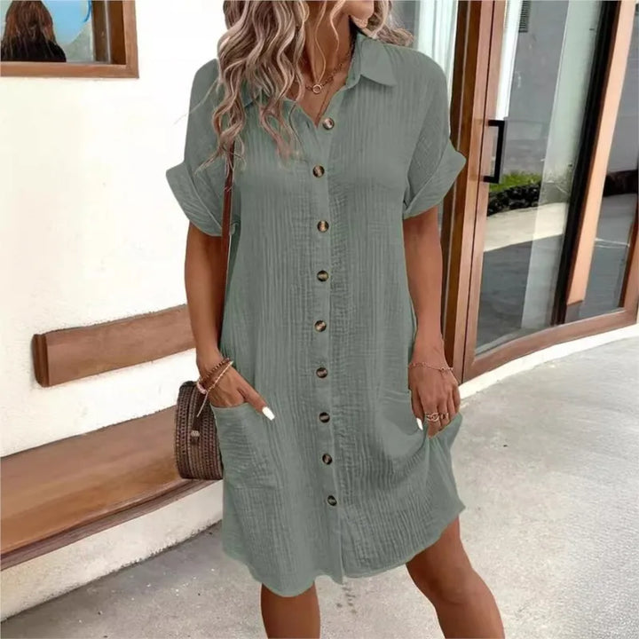 Levoire | Robe d'été avec col Vert