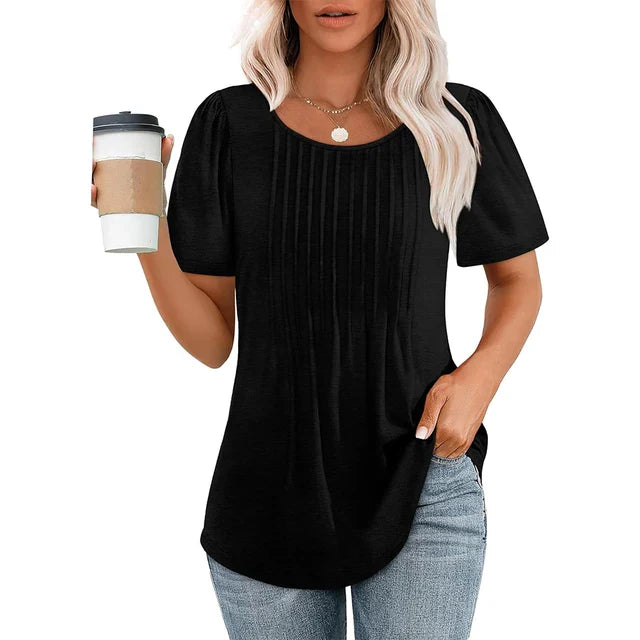 Levoire | T-shirt d'été élégant Noir