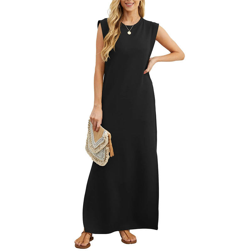 Levoire | Robe Maxi Polyvalente Noir