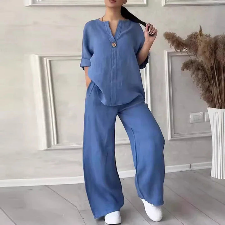 Levoire | Rento Robe Hel Pour Élégance Décontractée Bleu
