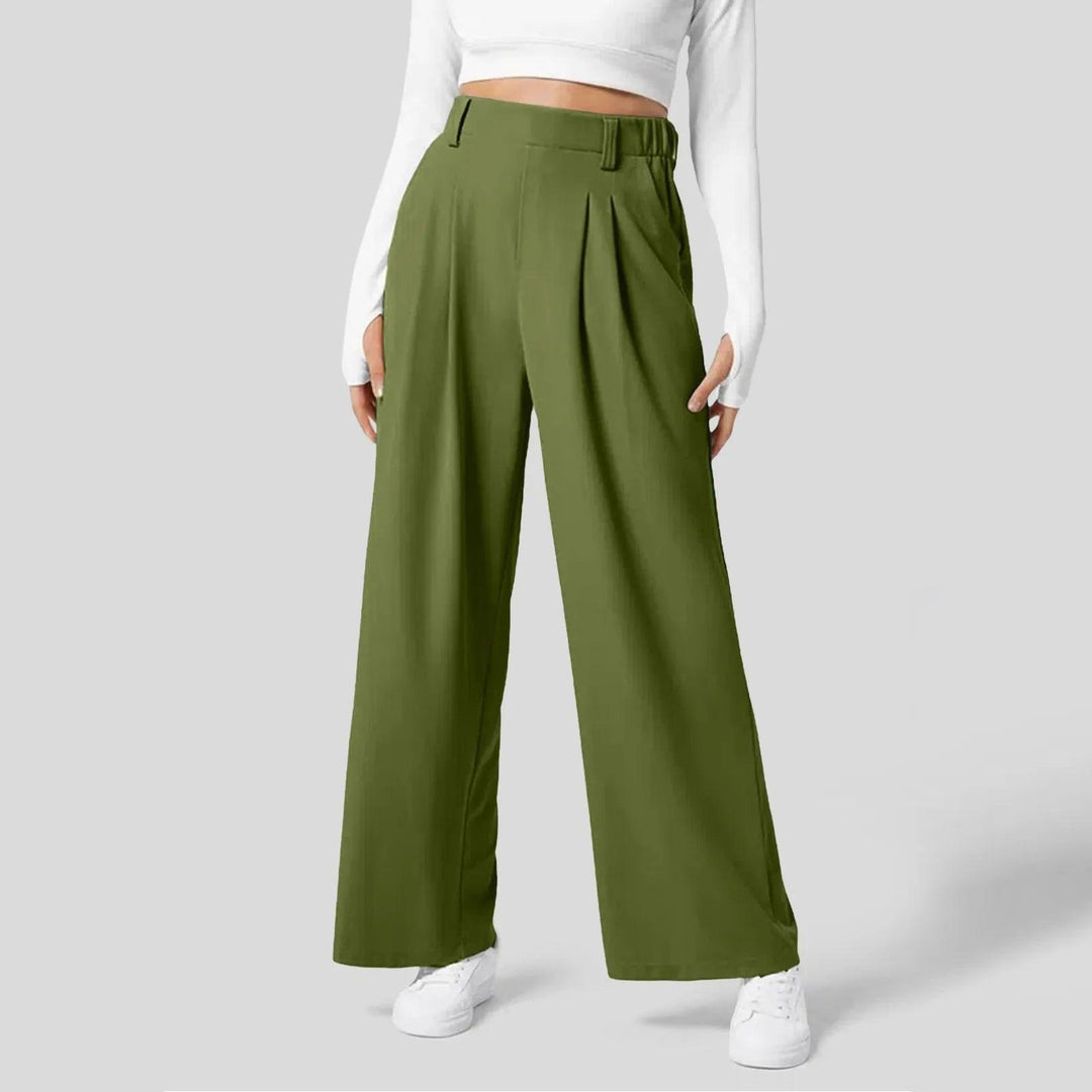 Levoire | Pantalons Longs Pour Femmes Confort Ultime Vert