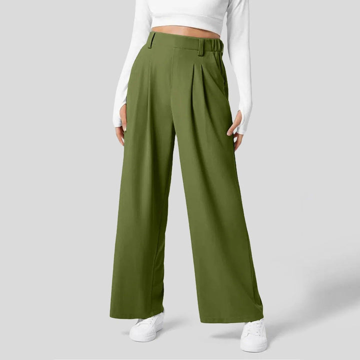 Levoire | Pantalons Longs Pour Femmes Confort Ultime Vert