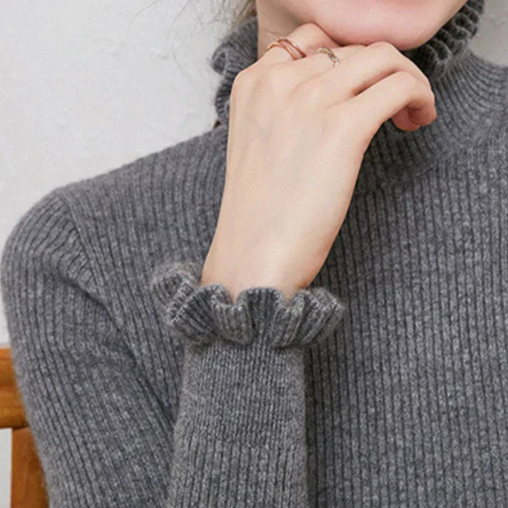 Levoire | Pull d'automne en tissu doux Gris