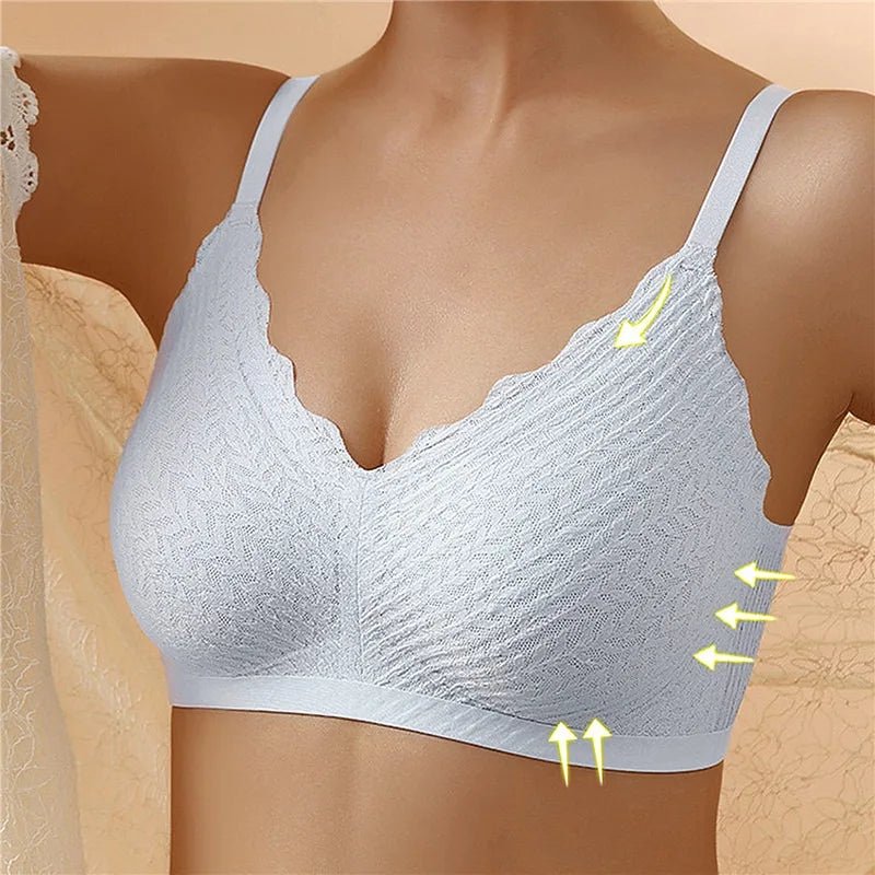 Levoire | Soutien-Gorge Sans Couture Doux Bleu
